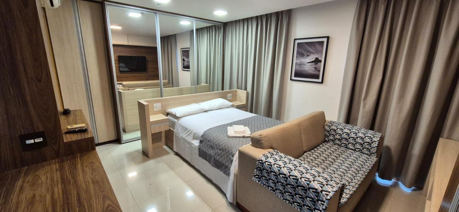 Flat Particular No Hotel Jade Park Sul Brasilia Bagian luar foto