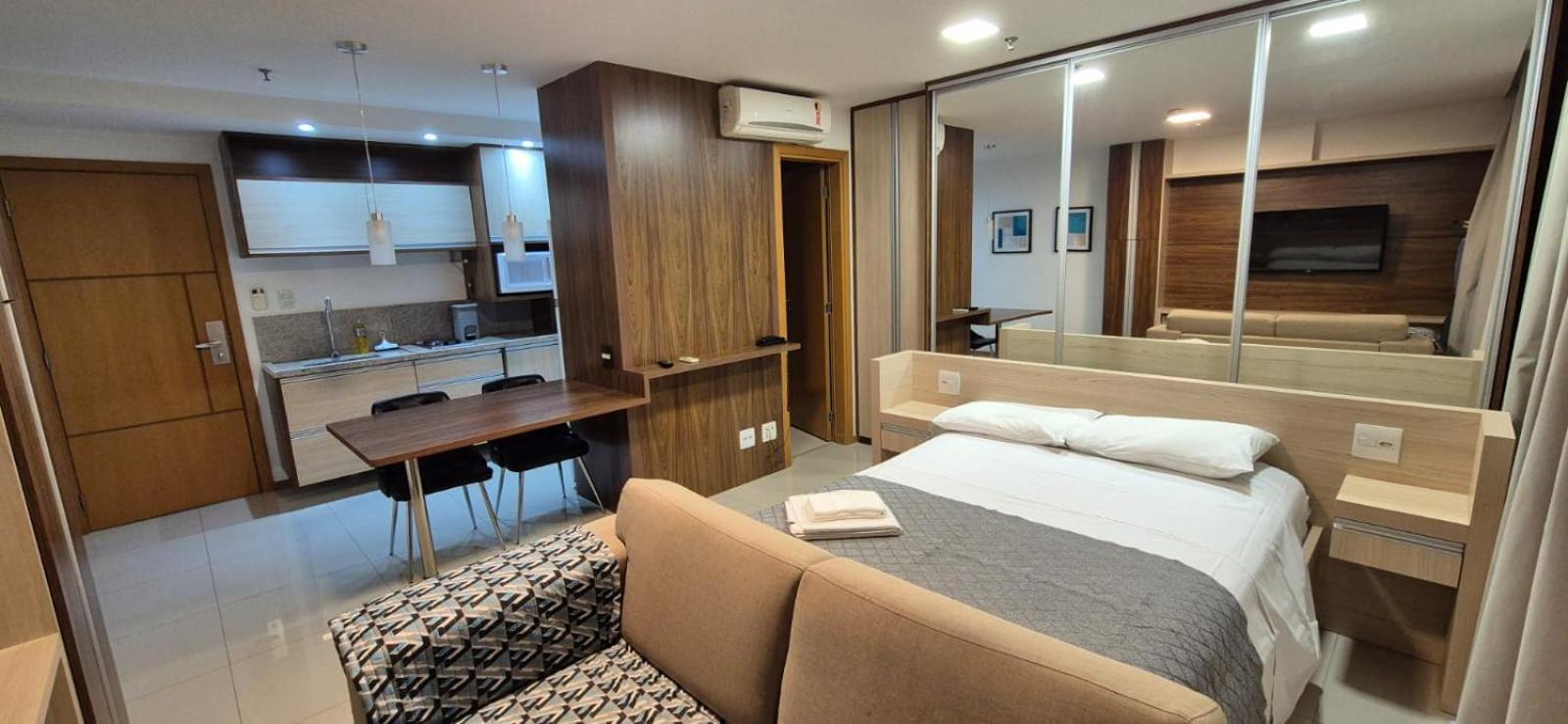 Flat Particular No Hotel Jade Park Sul Brasilia Bagian luar foto